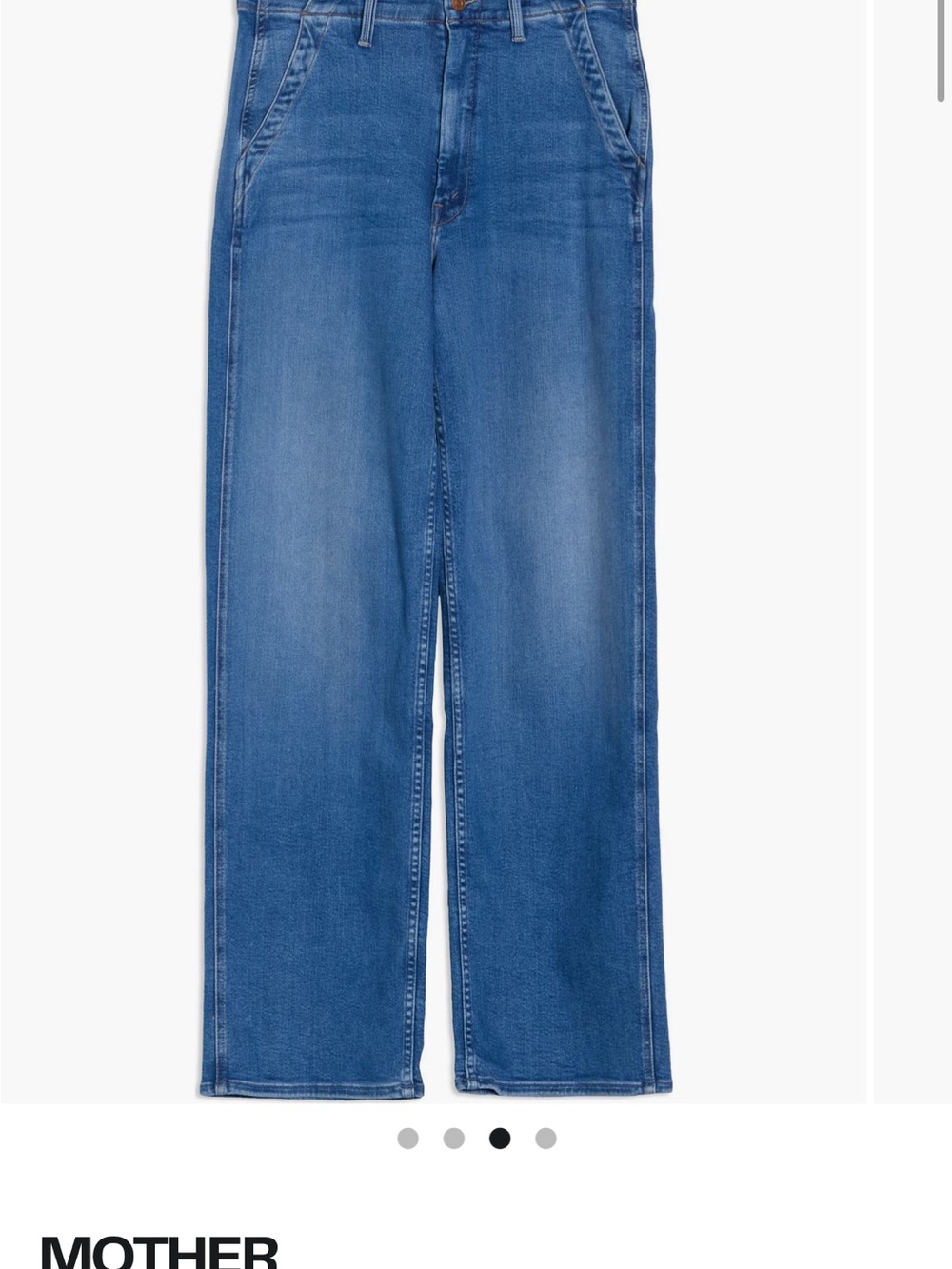 NWT Mother sz 30 zip fly jeans - Picture 3 of 7